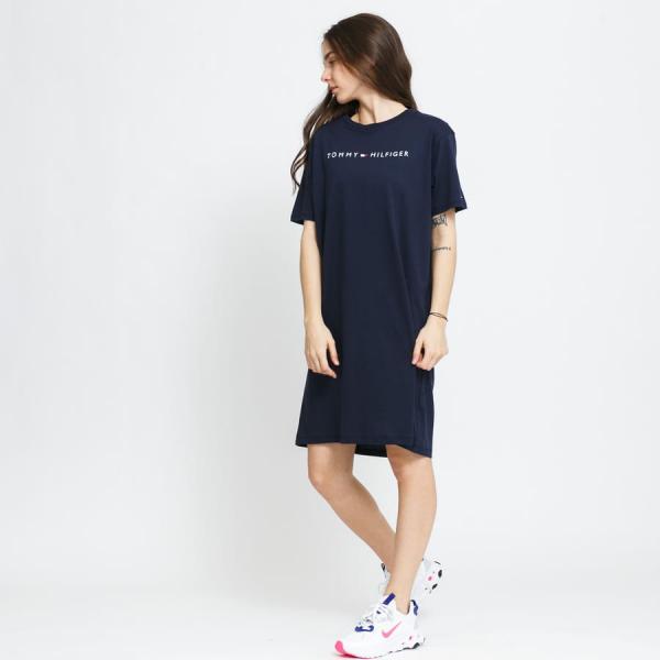 Šaty Tommy Hilfiger RN Dress Half Sleeve C/O navy