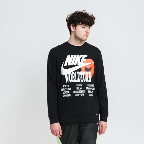Mikina Nike M NSW LS Top Wtour Black