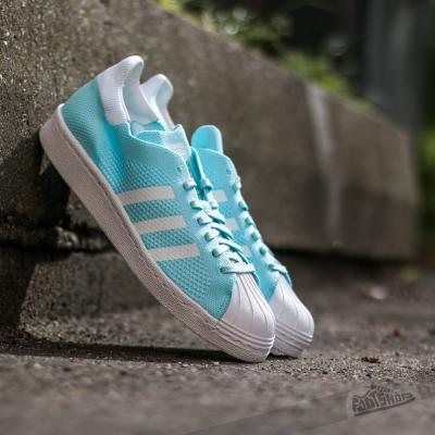adidas Superstar 80s Primeknit Froblue/ Froblue/ Ftw White