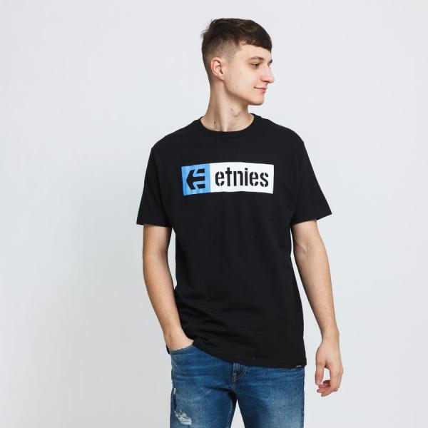 Tričko s krátkým rukávem etnies New Box S/S Tee černé
