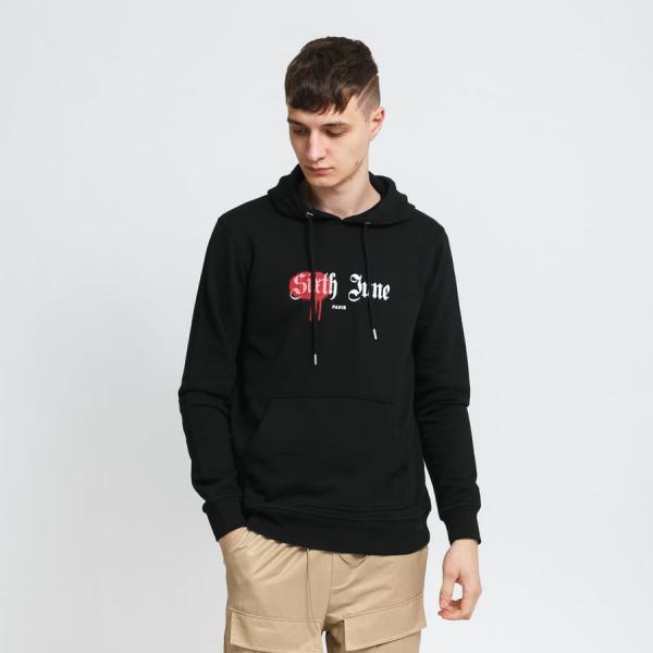 Mikina Sixth June District Hoodie černá