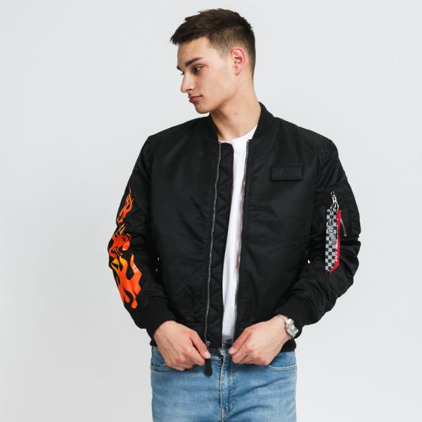 Alpha Industries MA-1 VF Hot Wheels Black
