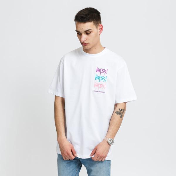 Tričko s krátkým rukávem Mass DNM Multisign Tee bílé