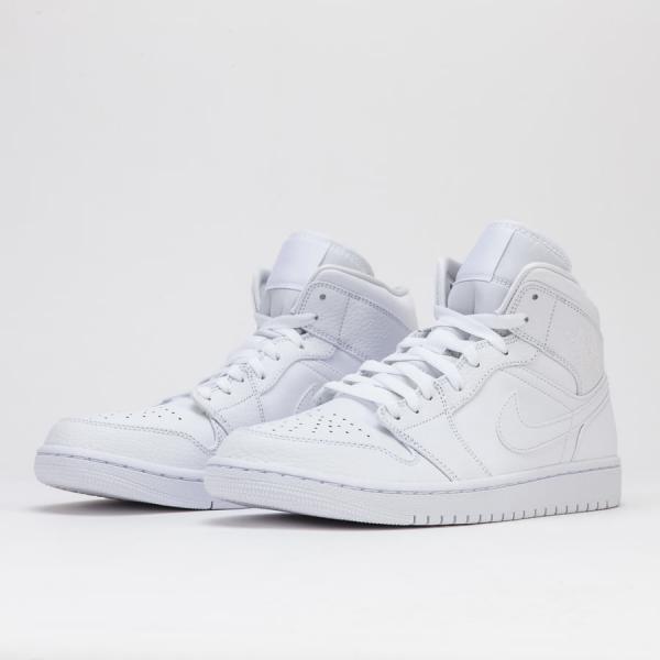 Tenisky Jordan Air Jordan 1 Mid White/ White/ White EUR 49.5