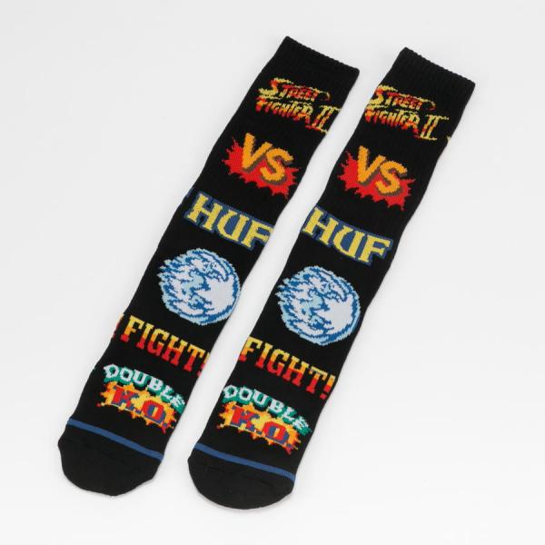Ponožky HUF Street Fighter Grephic Socken černé