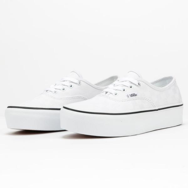 Vans Authentic Platfor (tonal check) tr wht / blk