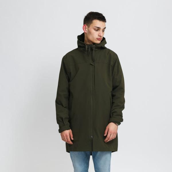 Větrovka Helly Hansen Mono Material Rain Parka Green