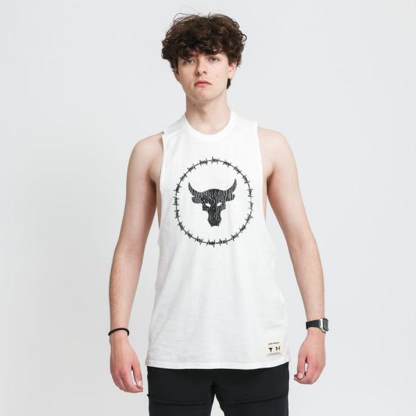 Pánské tílko Under Armour Project Rock CC Tank White