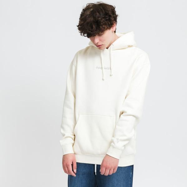 Mikina The Quiet Life Origin Embroidred Hoodie krémová