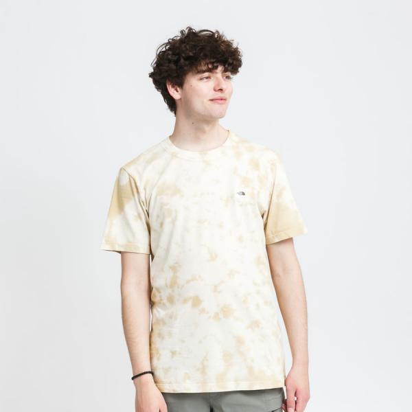 Tričko s krátkým rukávem The North Face M Tie Dye Tonal Tee Creamy / Beige