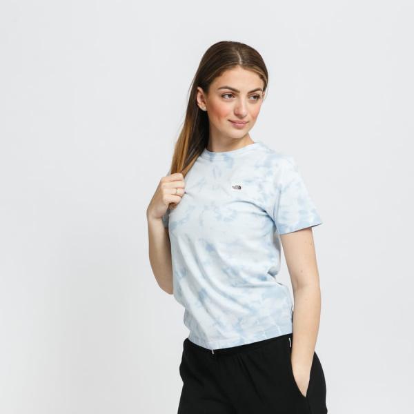 Dámské tričko The North Face W Tie Dye Tonal Tee modré