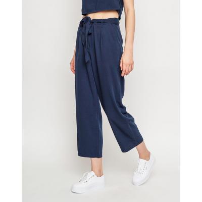 Kalhoty Native Youth BOAT HOUSE CROP navy