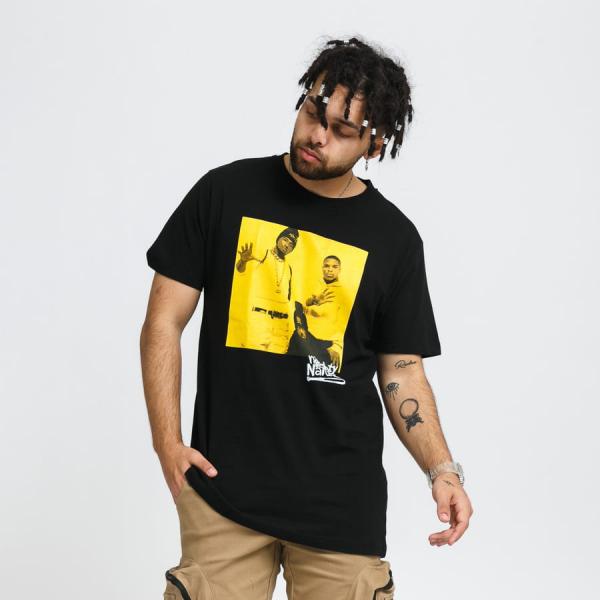 Tričko Urban Classics Naughty By Nature Picture Tee Black S