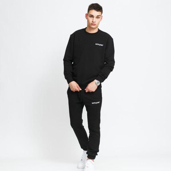 Sixth June Sweatshirt + Jogging Pant Set černý
