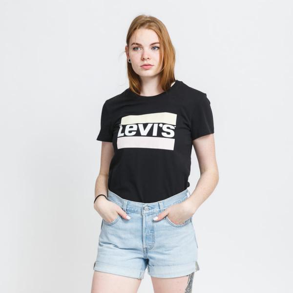 Tričko Levi's ® The Perfect Tee Black XS