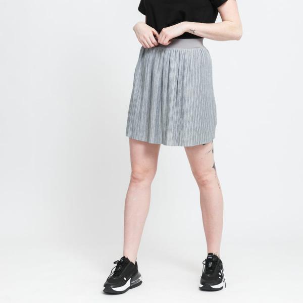 Sukně Urban Classics Ladies Jersey Pleated Mini Skirt Grey