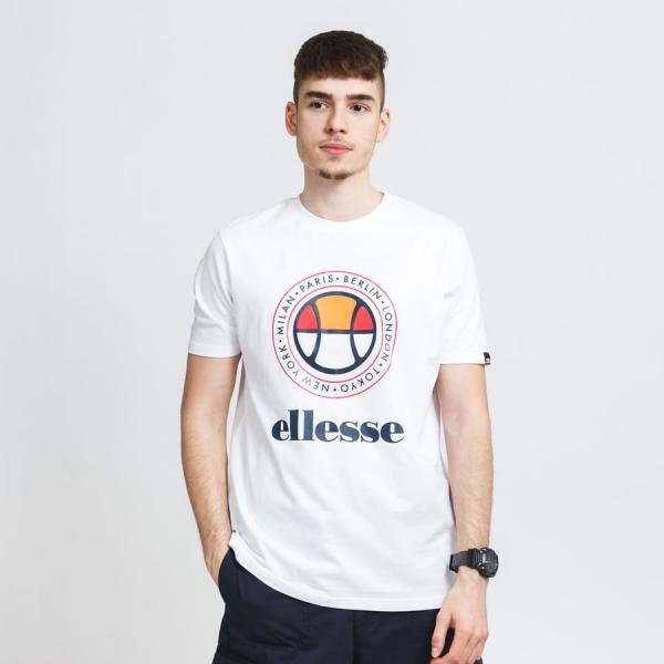 Tričko s krátkým rukávem ellesse Campa Tee bílé