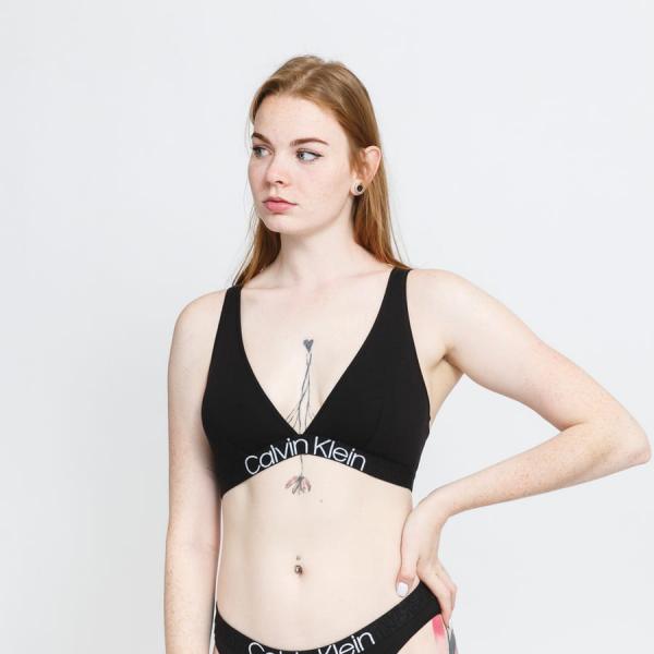 Podprsenka Calvin Klein Unlined Triangle černé
