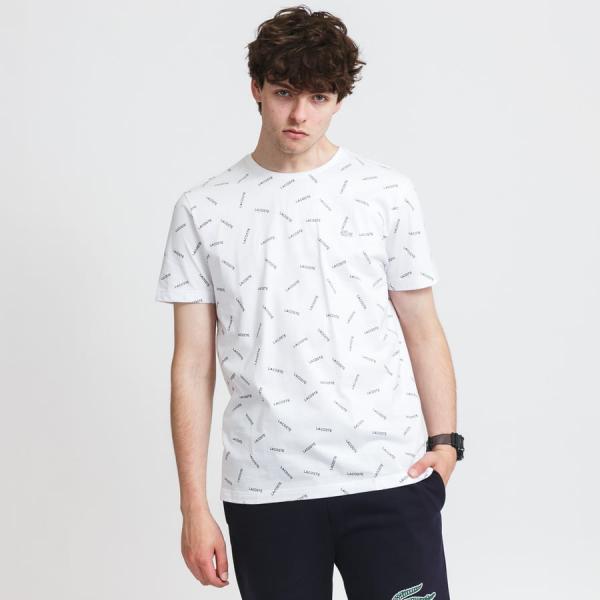 Tričko s krátkým rukávem LACOSTE Men's T-shirt White