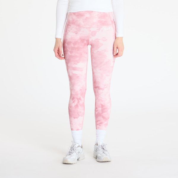 Legíny Roxy Wide Awake Leggings Pink/ Cream L