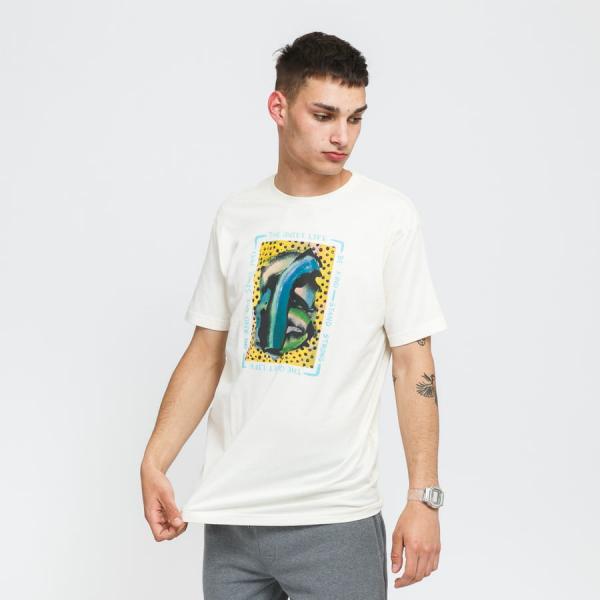 Tričko s krátkým rukávem The Quiet Life Farley Premium T-Shirt krémové