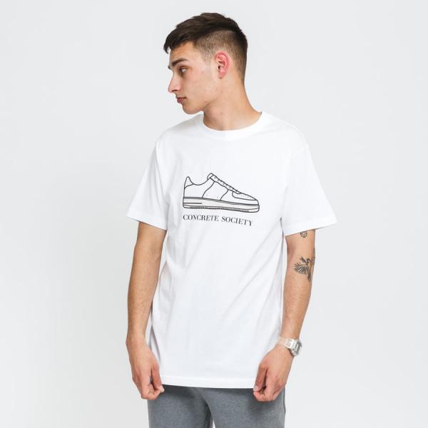 Tričko s krátkým rukávem Urban Classics Concrete Society Tee White
