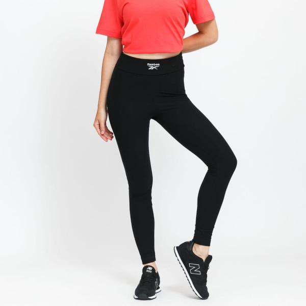 Legíny Reebok CL WDE Cozy Knit Legging Black