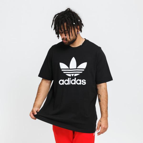 Tričko s krátkým rukávem adidas Originals Trefoil T-Shirt Black