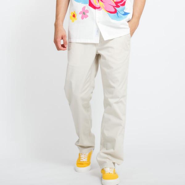 Kalhoty Vans MN Authentic Chino Relaxed Trousers Beige 38