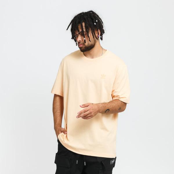 Tričko s krátkým rukávem adidas Originals MM Trefoil FB Tee světle oranžové