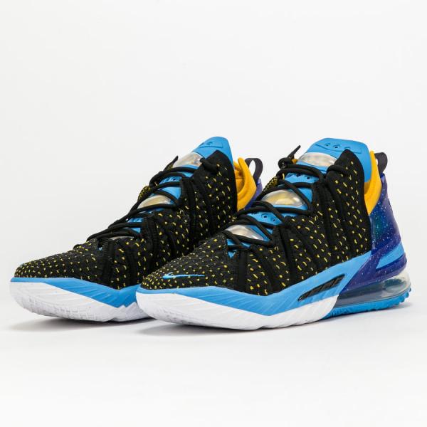 Nike Lebron XVIII black / university gold - coast