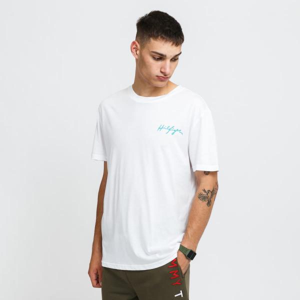 Tričko s krátkým rukávem Tommy Hilfiger Crew Neck Tee White