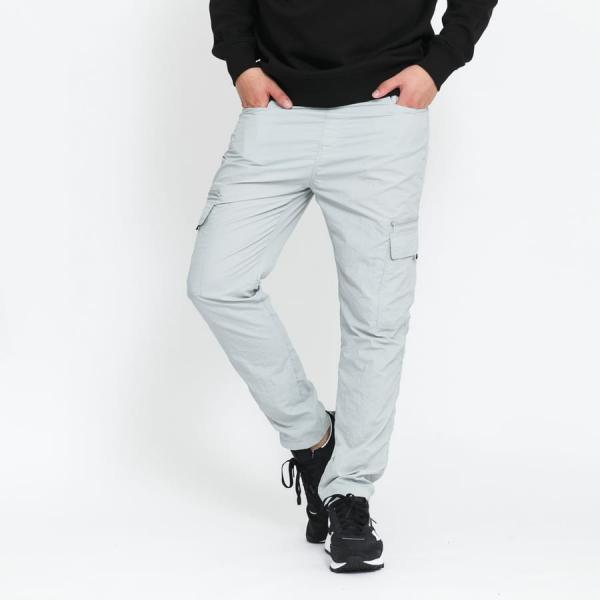 Kalhoty Urban Classics Adjustable Nylon Cargo Pants Grey XXL