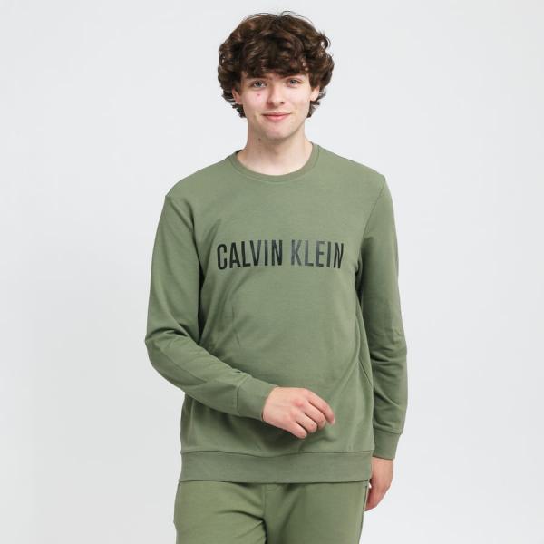 Mikina Calvin Klein LS Sweatshirt Green