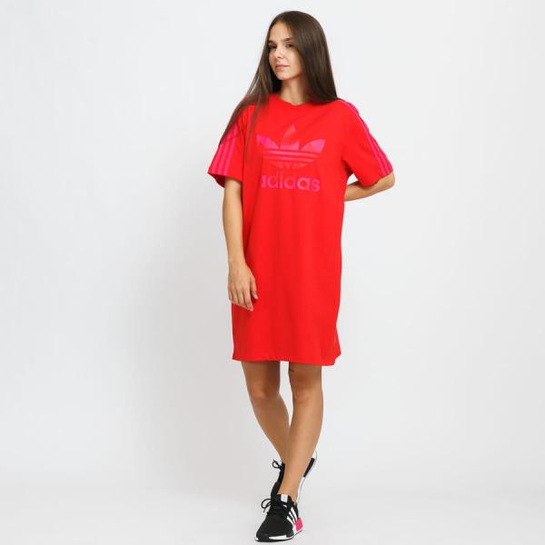 Šaty adidas Originals Tee Dress Red