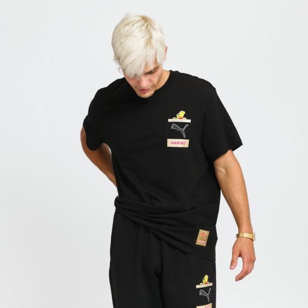 Tričko s krátkým rukávem x Haribo Graphic Tee Puma x Haribo Graphic Tee černé