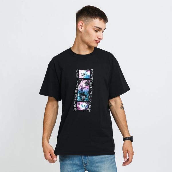 Tričko s krátkým rukávem HUF Natural High T-Shirt černé