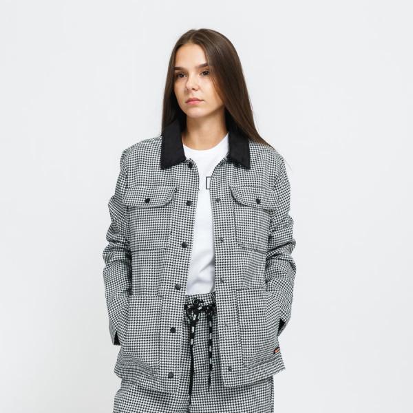 Bunda Vans WM Well Suited Drill Black/ White XS