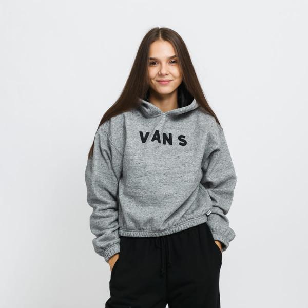 Dámská mikina Vans WM Well Suited Crop melange šedá