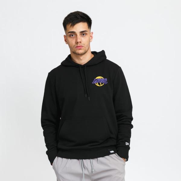 Mikina New Era NBA Neon PO Hoody LA Lakers černá