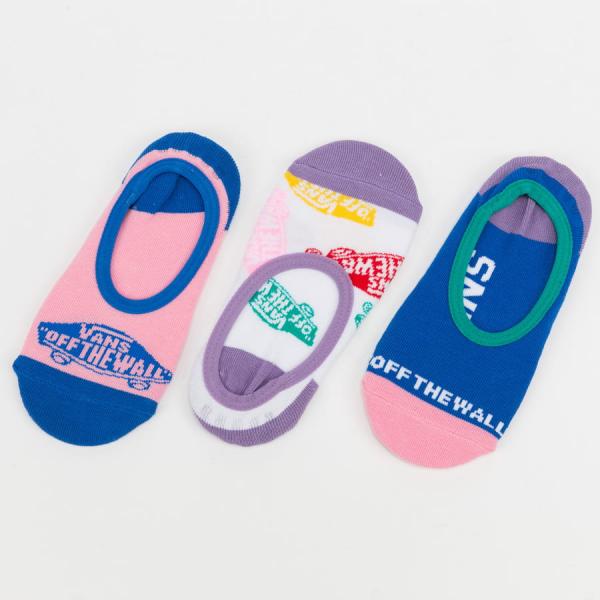 Vans Wmns SK8 Socks 3-Pack Multicolor