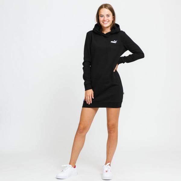 Šaty Puma Essential Hooded Dress černé