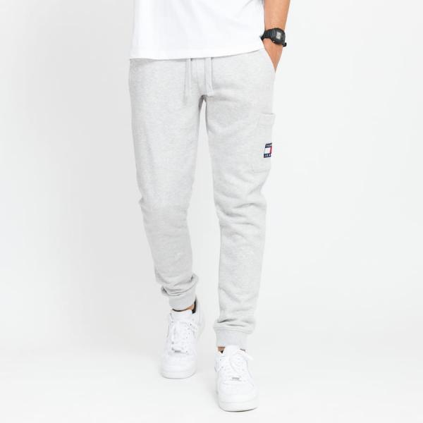 Tepláky TOMMY JEANS M Badge Sweatpants Grey