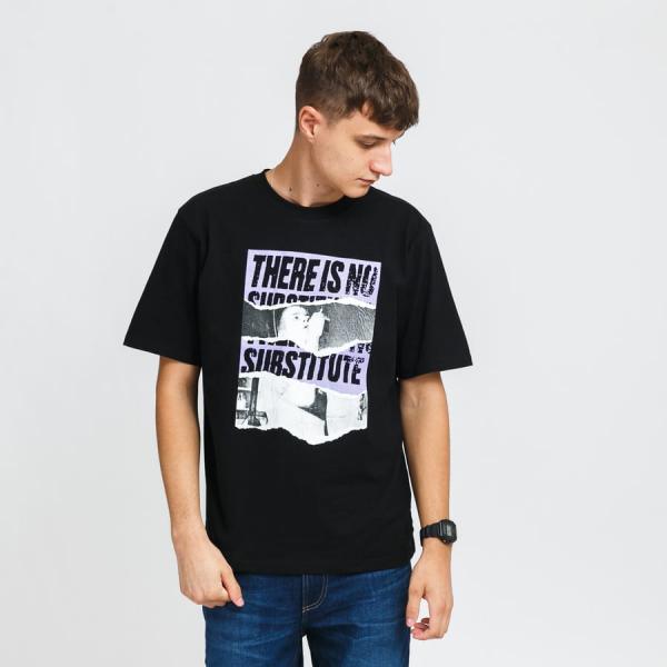 Tričko s krátkým rukávem Wasted Paris T-shirt Subtitute černé