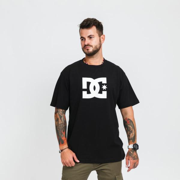 Tričko s krátkým rukávem DC Star Tee černé