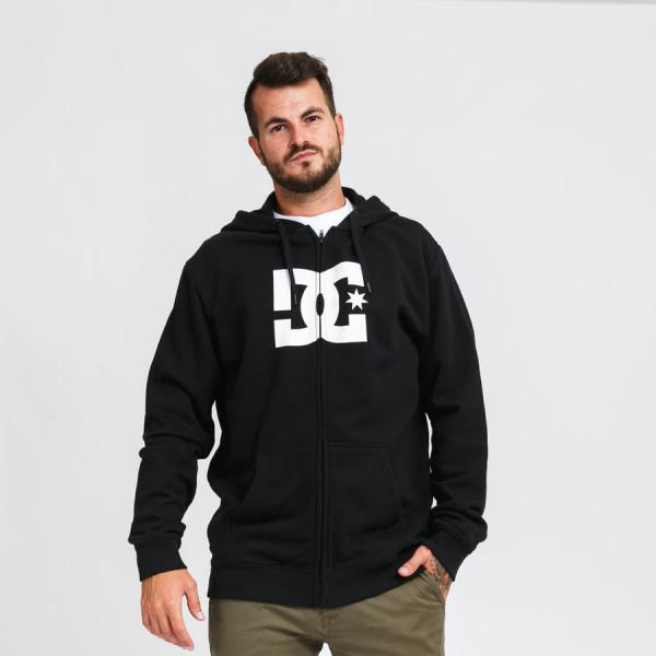 Mikina DC Star Zip-Up Hoodie černá