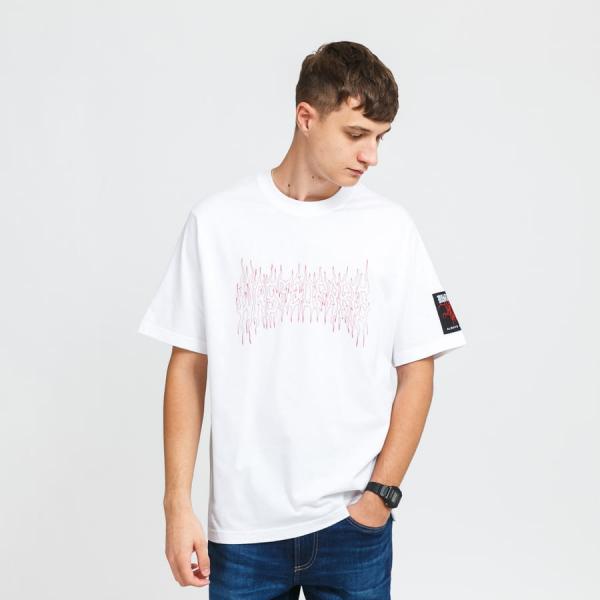 Tričko s krátkým rukávem Wasted Paris Fire Cult T-Shirt bílé