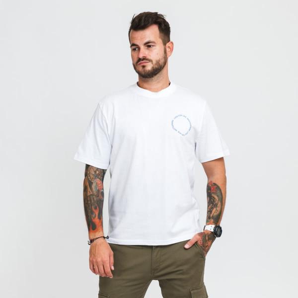 Tričko s krátkým rukávem Wasted Paris T-shirt Love For Life bílé