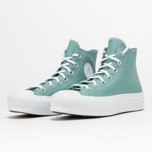 Converse Chuck Taylor All Star Lift Hi soft aloe / white / white