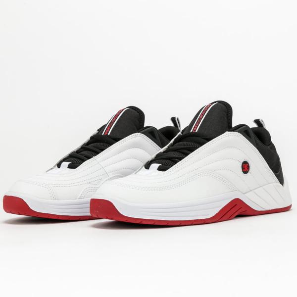 DC Williams Slim white / black / athletic red